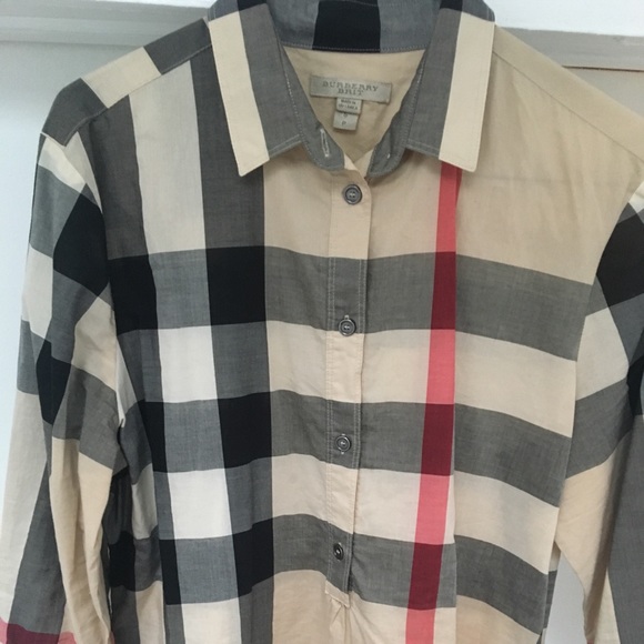 burberry shirt tag